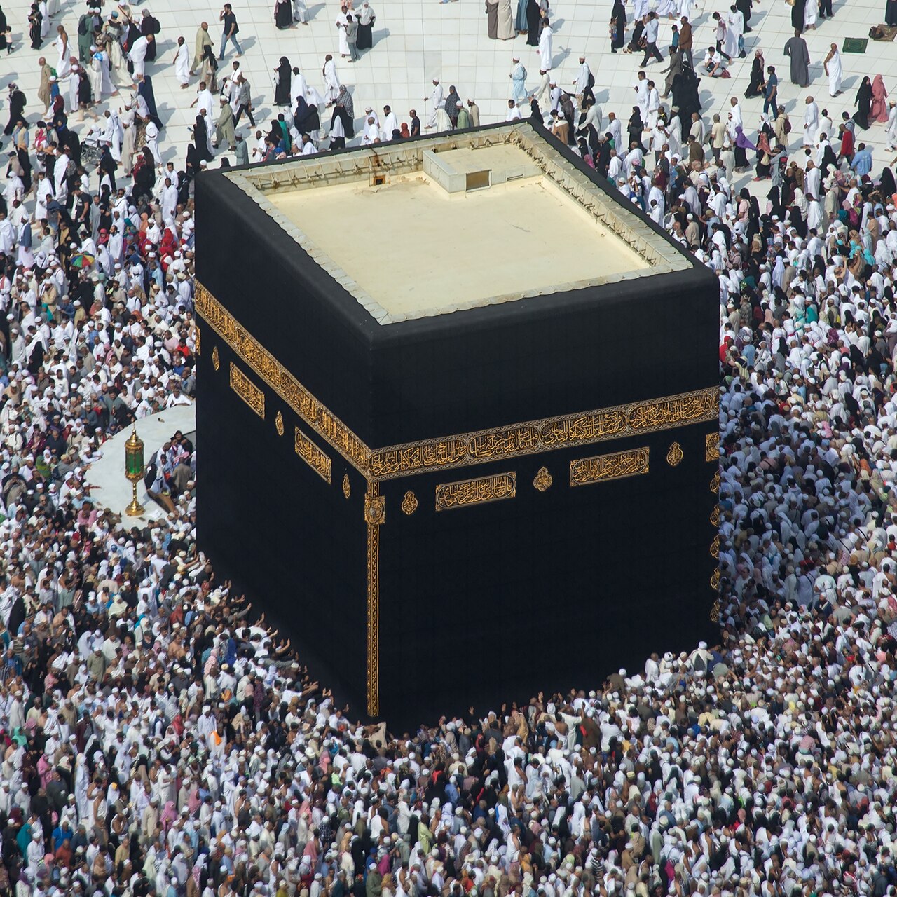 الكعبة المشرفة والمسجد الحرام